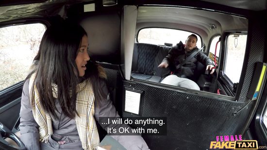 Чтоб получить рейтинг 5 звезд, азиаточка добавила в поездку легкий перепих