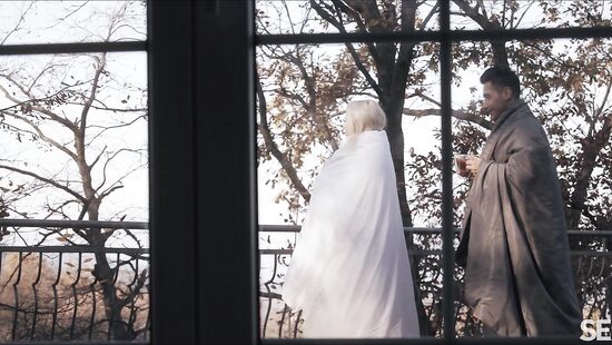 Вот и весенний стояк понемногу просыпается