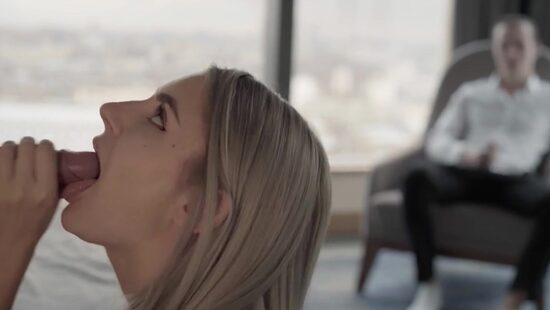 Под взгляды куколда трахаться приятней