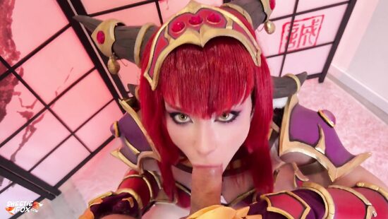 Глубокоглотная катка от Алекстразы