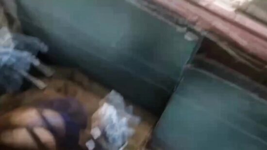 Минет на балконе