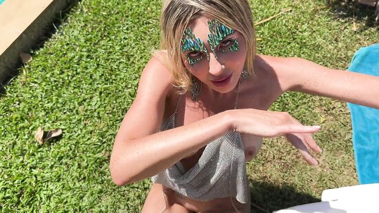 Как совместить спорт и её желание пососать?