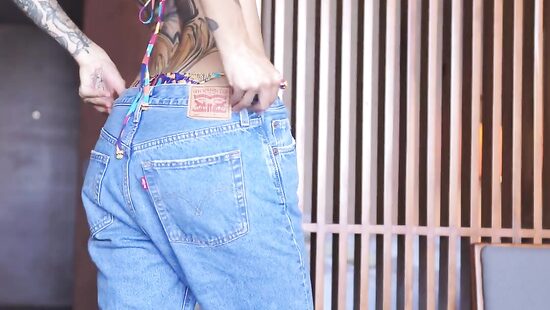 Esa bailadita es porque estoy feliz y agradecida