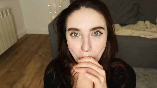 Миньетик с дильдо