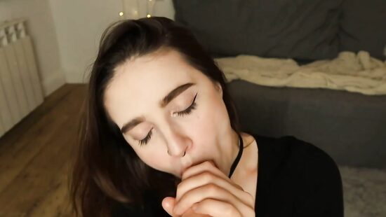 Миньетик с дильдо