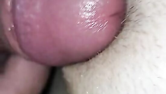 Концовка секса с окончанием на женский лобочек