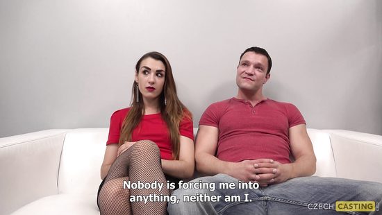 Чешка с заросшей мандой сношается с женихом на кастинге