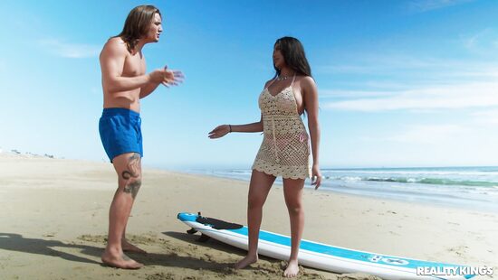 Сёрфинг и сперма под пальмами