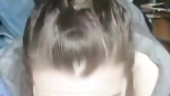 Глубокая глотка и мастерская дрочка от Алёнки