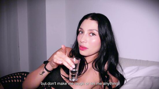 Алкогольная рулетка на лице