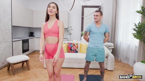 А ты точно записался на растяжку?